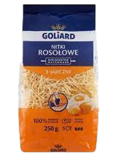 Goliard Makaron - Nitki Rosołowe - 250g.png