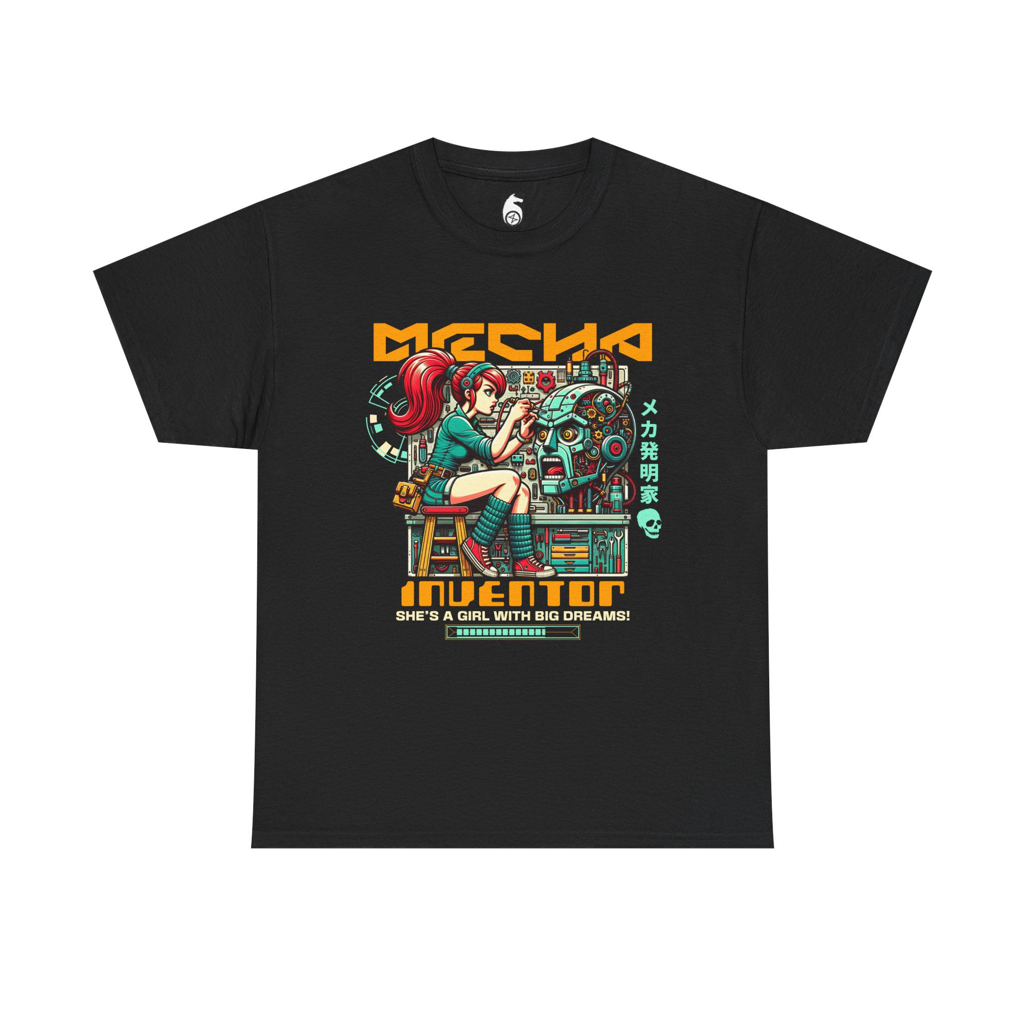 Mecha Inventor - Unisex Heavy Cotton Tee