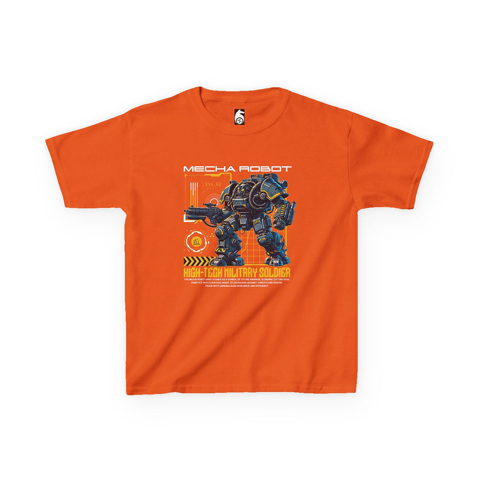 Thumbnail: Mecha Robot - Kids Heavy Cotton™ Tee