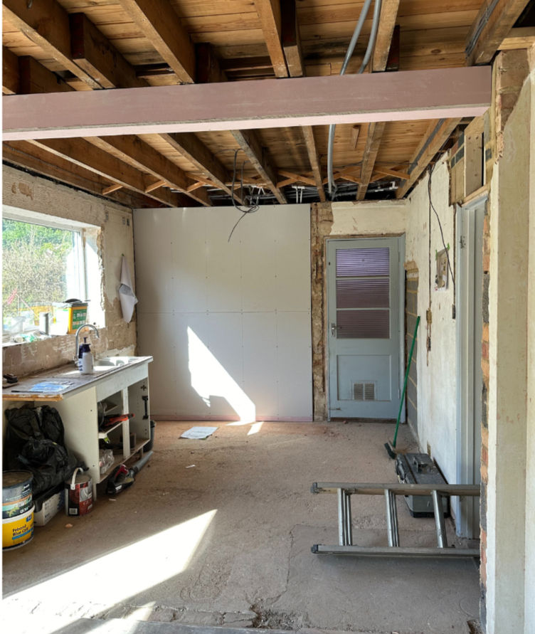 interior of a home under renovation