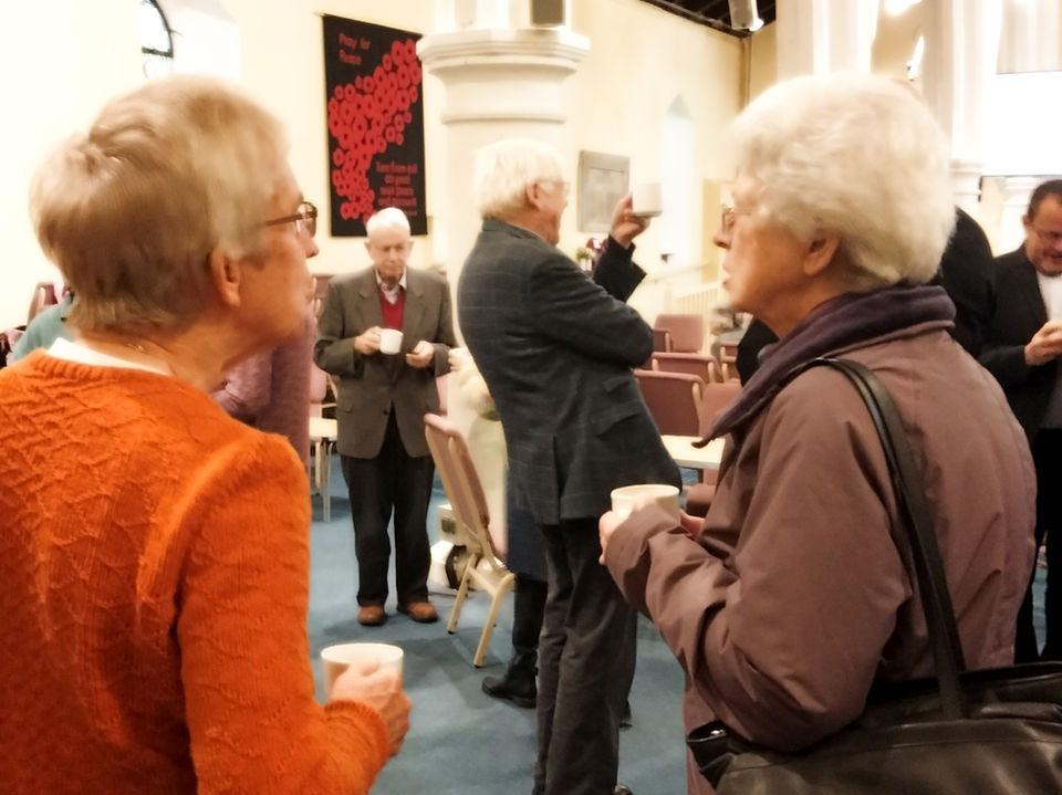 People chatting
