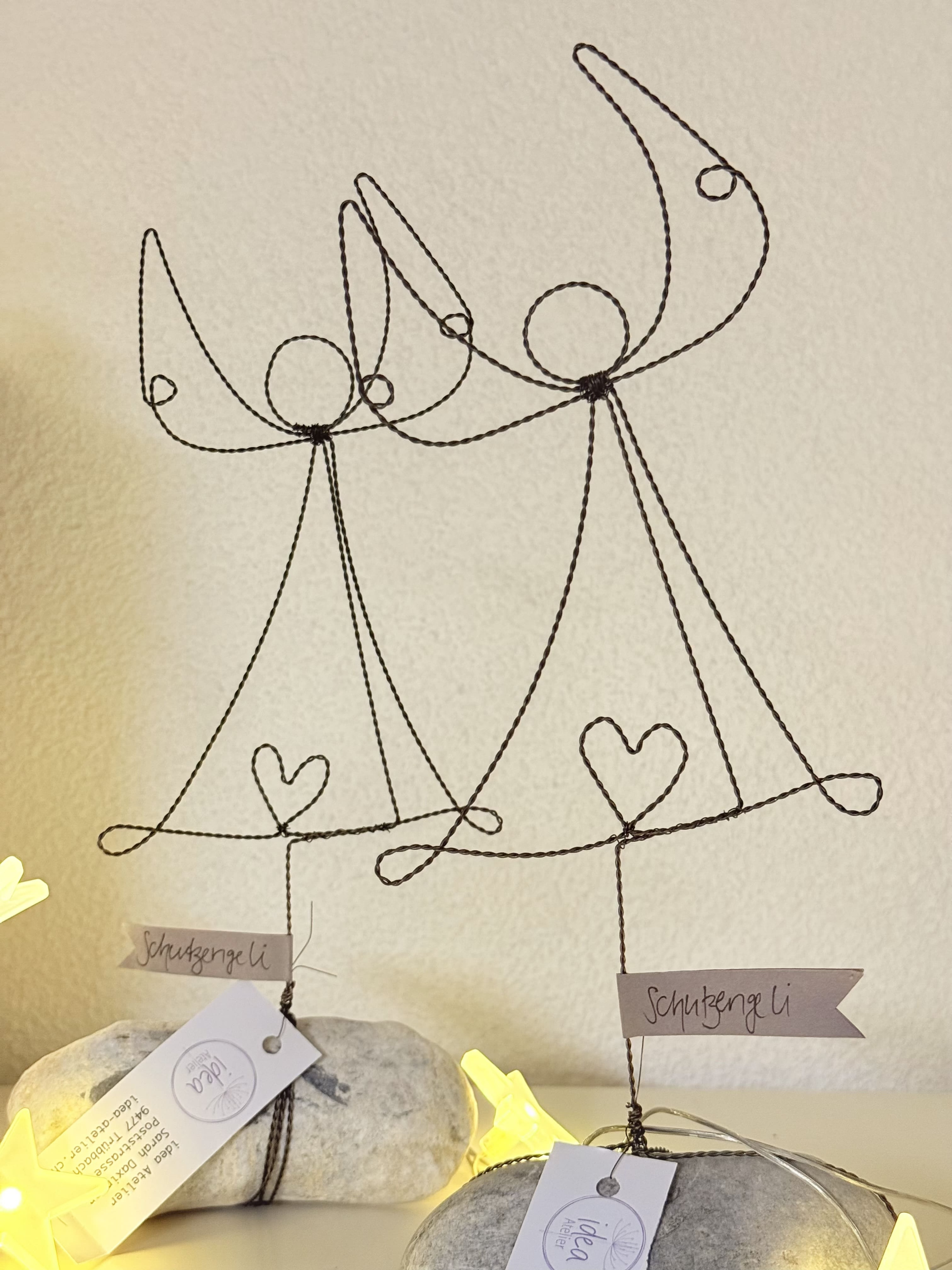 Schutzengeli auf Stein