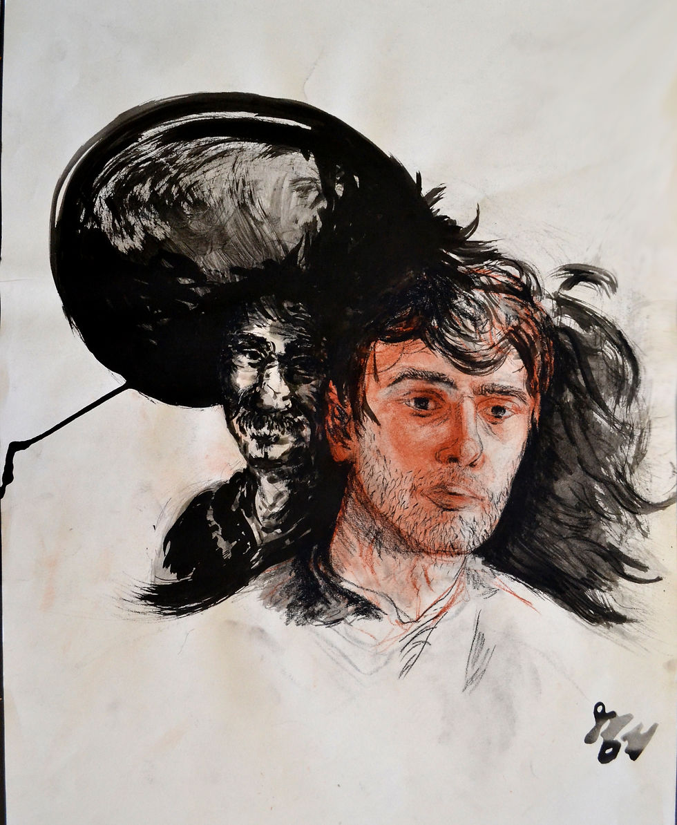 Collage Drawing