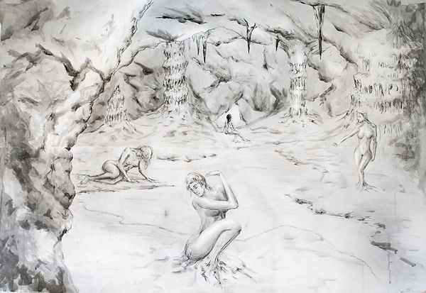 diamond cave Michael Reigle Wagner Drawing