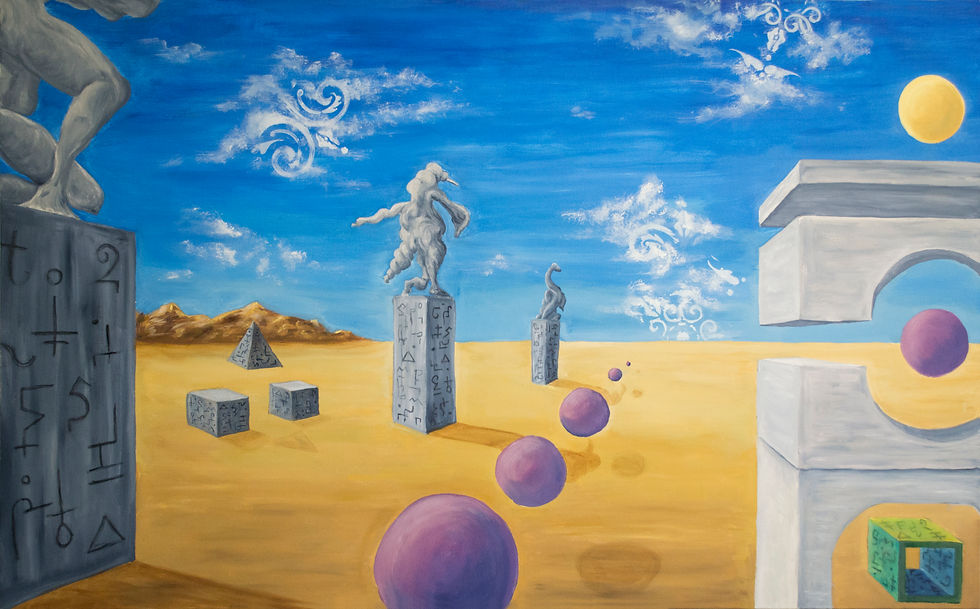 surreal landscape 30 x 40