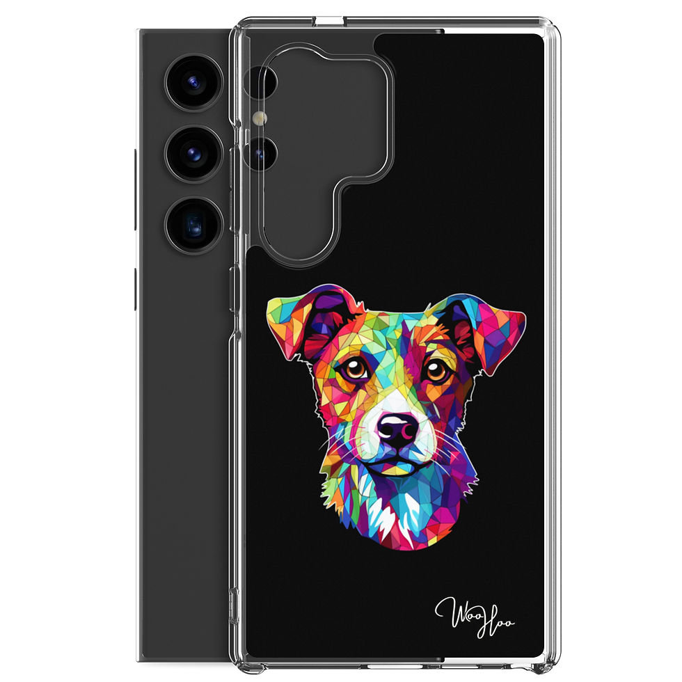 Thumbnail: Geometric Dog - Samsung Phone Case