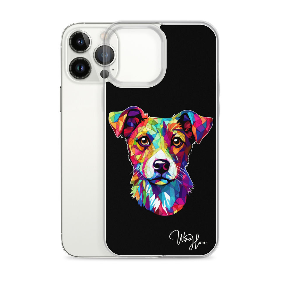 Thumbnail: Geometric Dog - iPhone Case