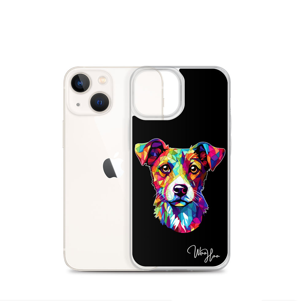 Thumbnail: Geometric Dog - iPhone Case