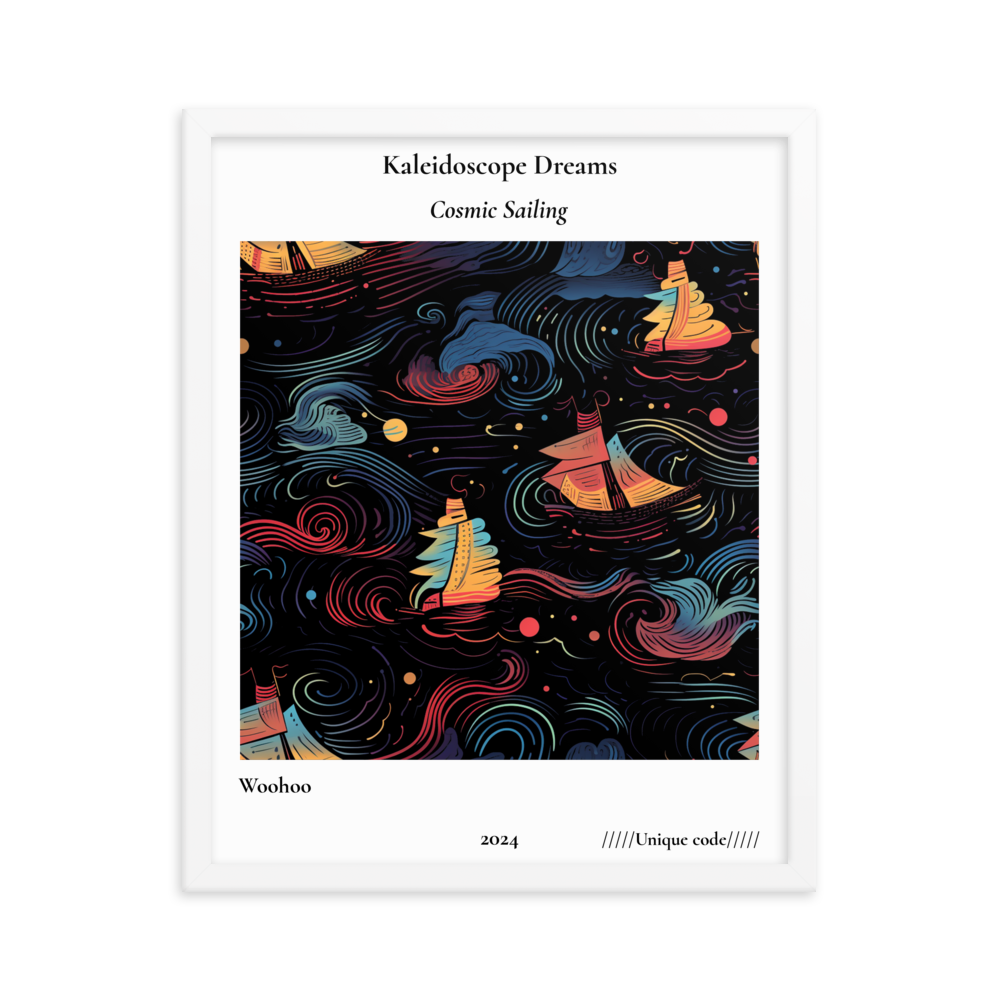 Cosmic Sailing - Art Poster