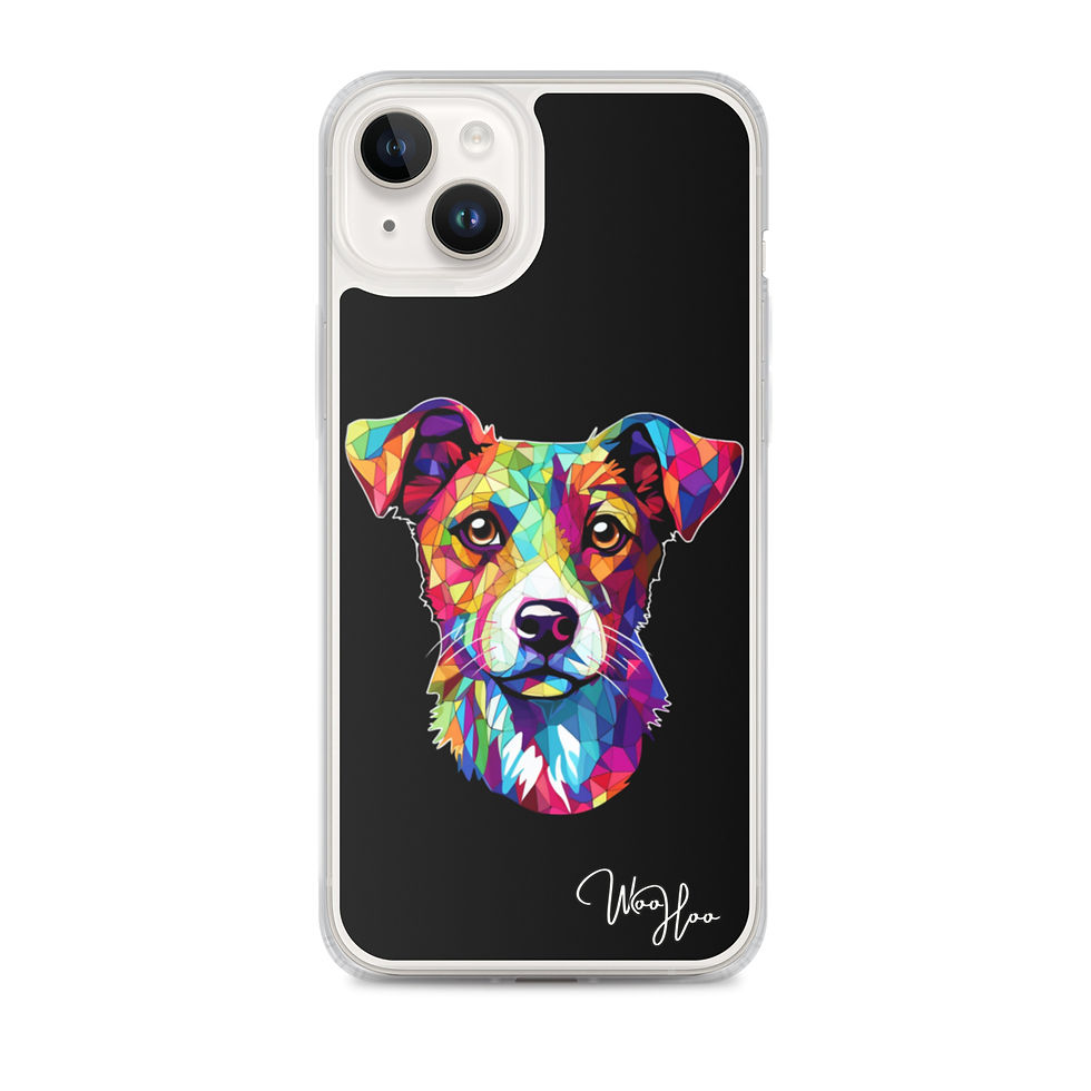 Thumbnail: Geometric Dog - iPhone Case