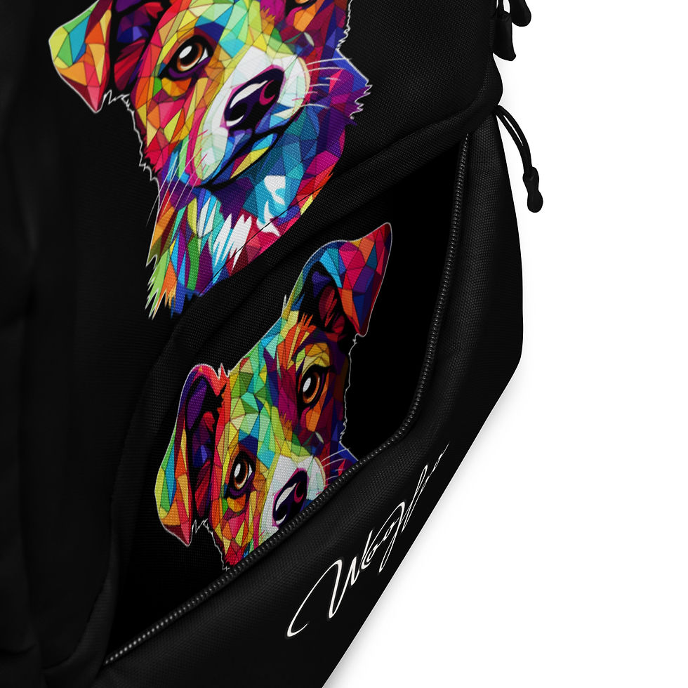 Thumbnail: Geometric Dog - Backpack