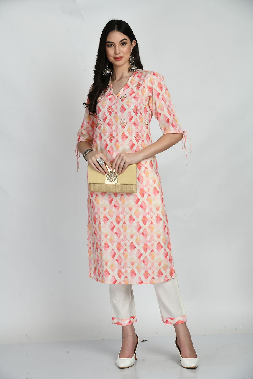 Thumbnail: Multi colour  kurta set