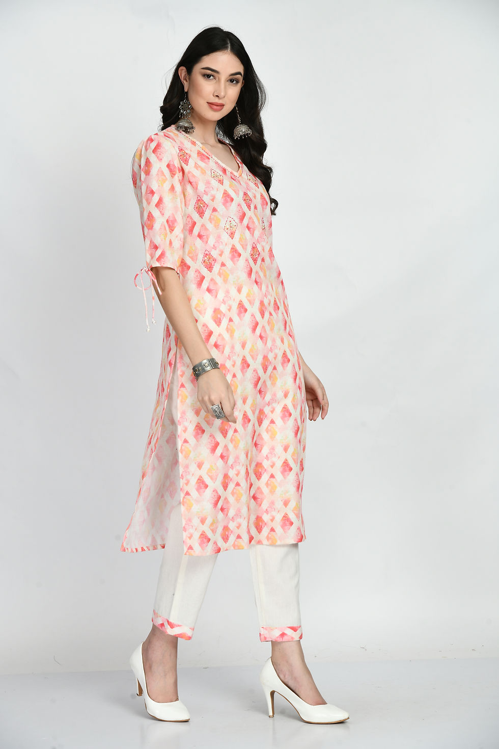 Thumbnail: Multi colour  kurta set