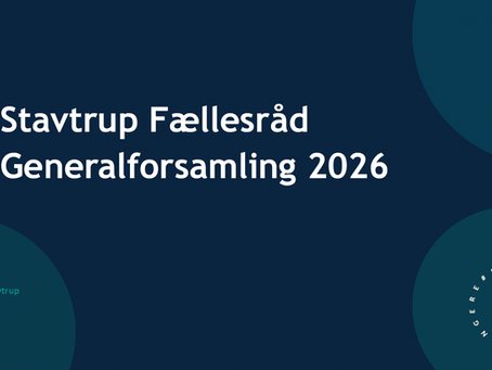 Stavtrup Fællesråd Generalforsamling 2026