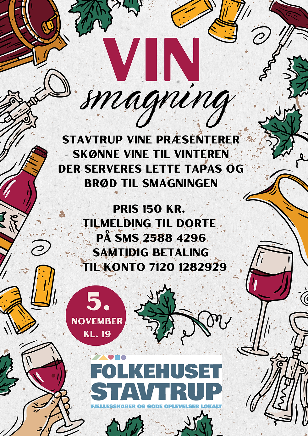 Vinsmagning med Stavtrup Vine