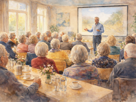 Når nysgerrighed og fællesskab mødes – forårsprogram i Foredragsklubben Stavtrup