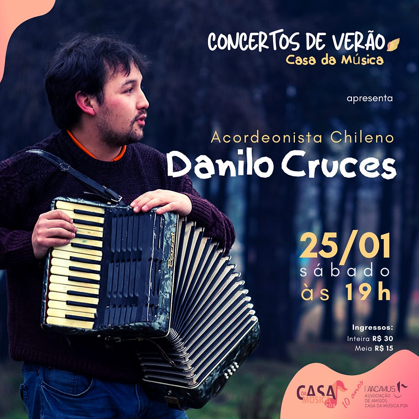 Recital de Acordeon com Danilo Cruces