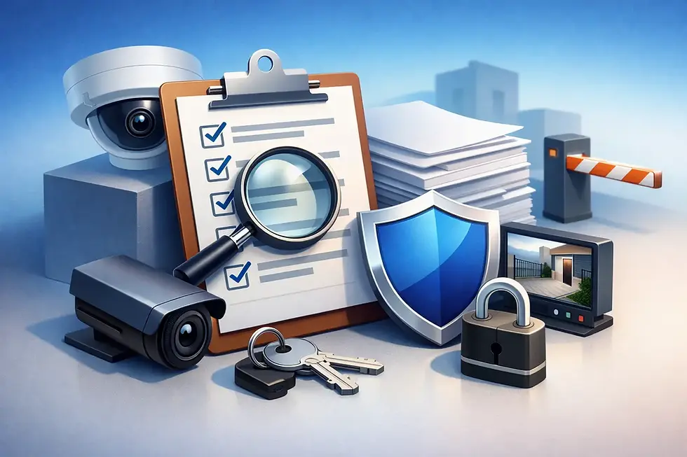 Physical Security Assessment Checklist PDF
