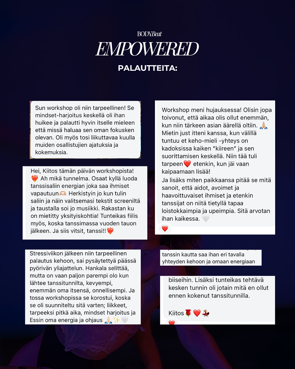 Pikkukuva: EMPOWERED workshop 21.9.2025 *SOLD OUT