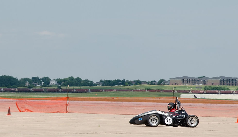 Testing the SR18 at Competition