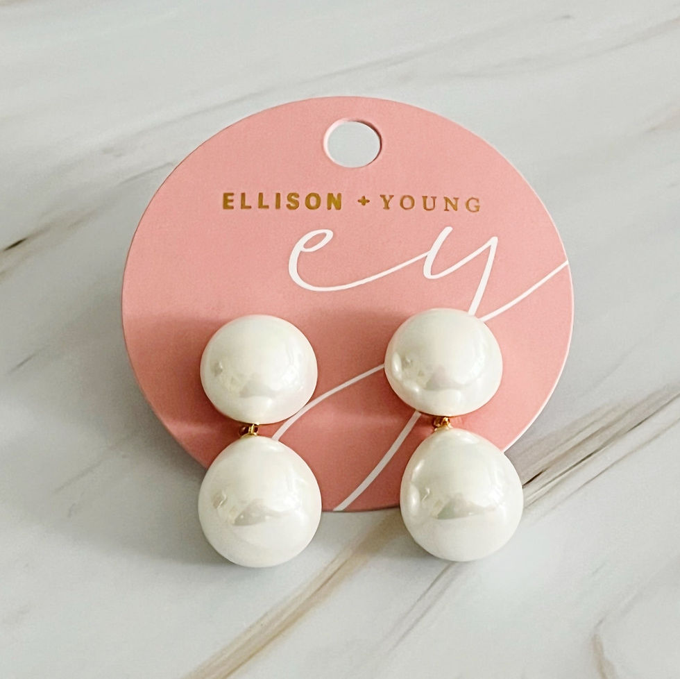 Thumbnail: Teardrop Pearl Earrings