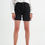 Thumbnail: Denim Mom Shorts in Black