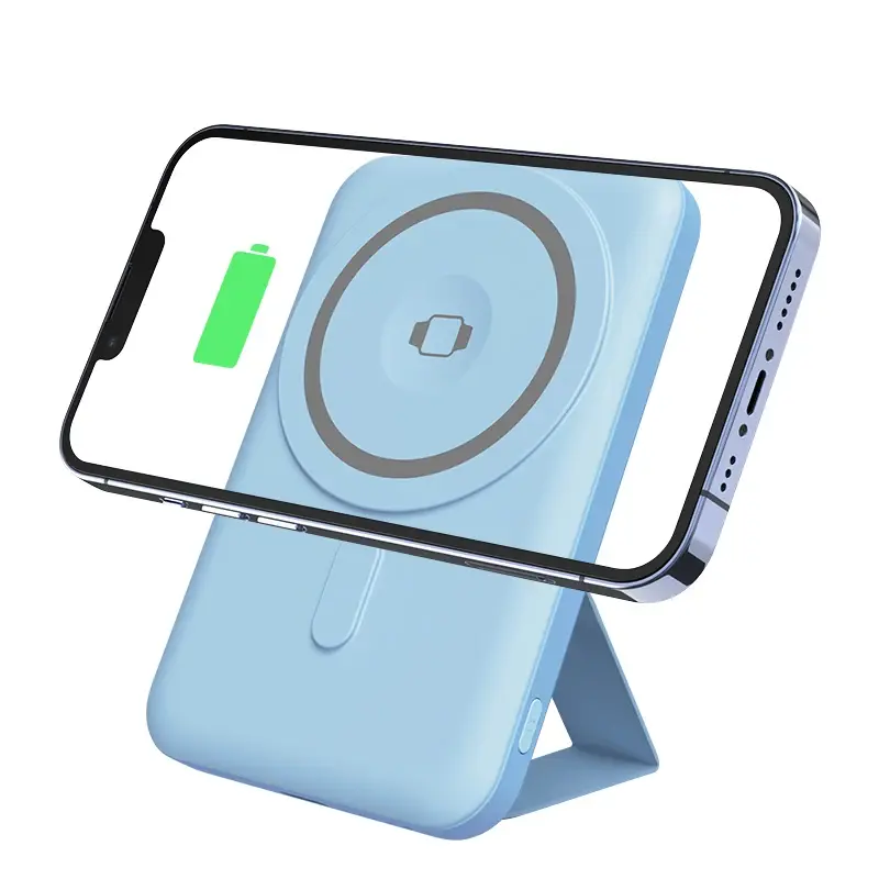Thumbnail: 2024 New Products PD 20W 3 in 1 Wireless Charger With Mobile Phone Holder Magnet