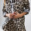 Thumbnail: Relaxed Leopard Print High-Low Shirt With Long Sleeves