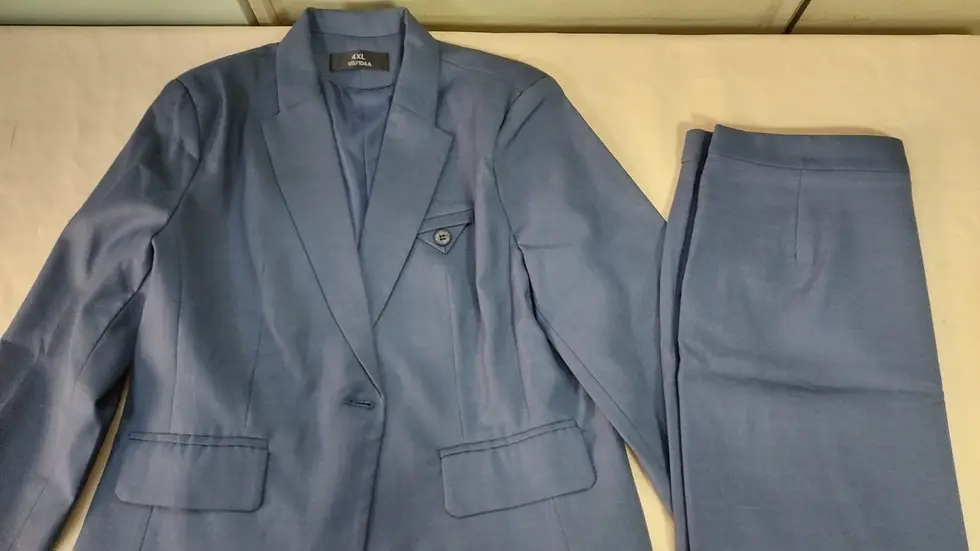 Thumbnail: S-4xl Occupational Work Suit High End Temperament Interview Suit Blazer+pants