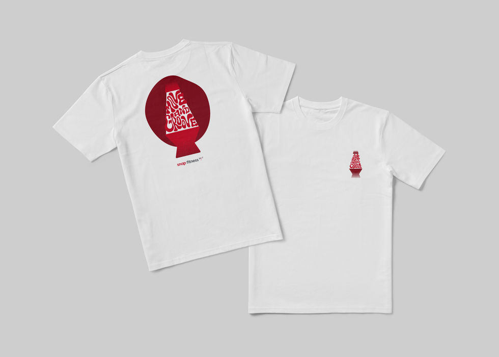 snap fitness shirt design hand lettering illustration hand-lettering