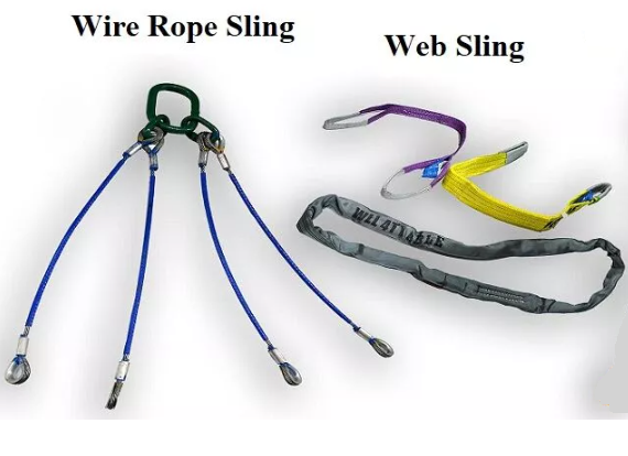 Webbing Vs Rig Webbing Slings vs. Wire Rope Slings