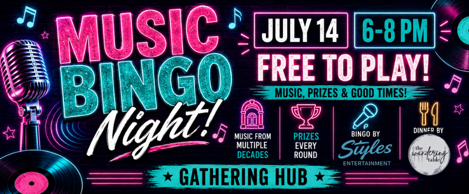 Music Bingo at Gathering Hub