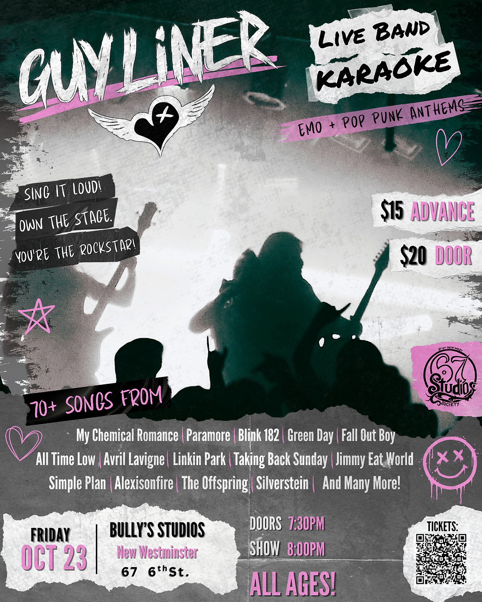 Guyliner presents : EMO KARAOKE