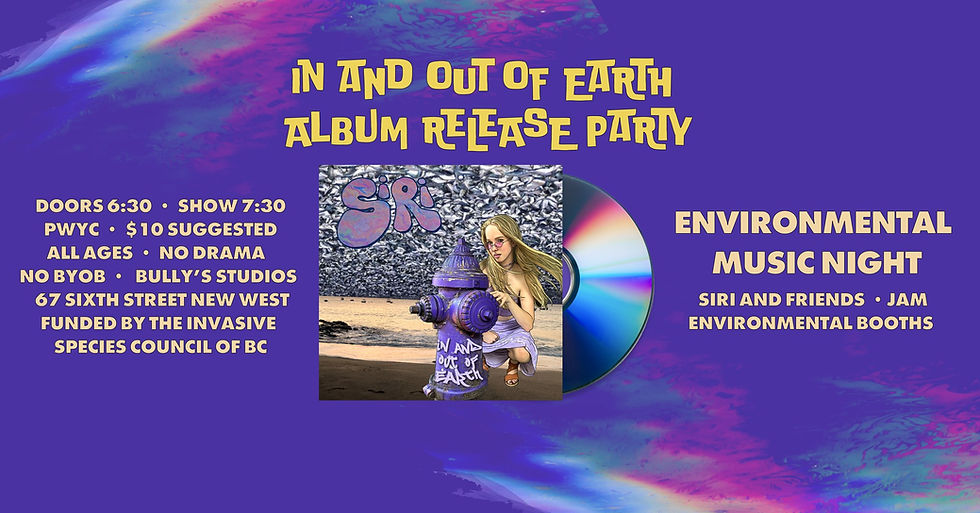 Environmental Music Night - 'In and Out of Earth' album release party