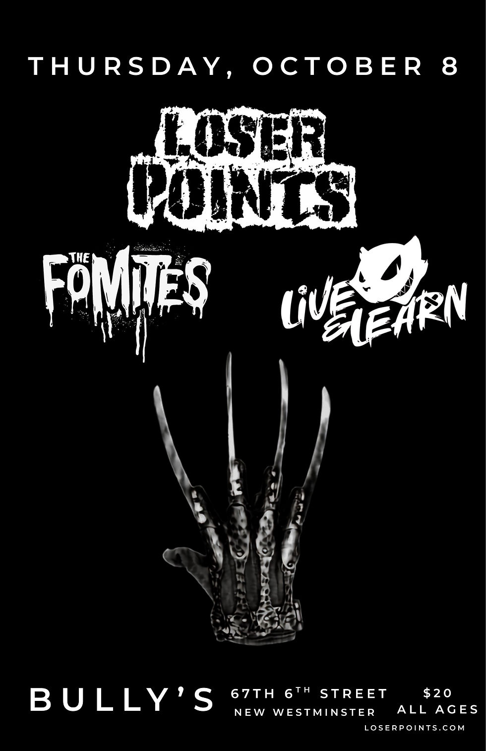 Loser Points - The Fomites - Live & Learn