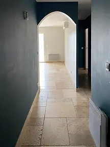 l'entrée avant travaux