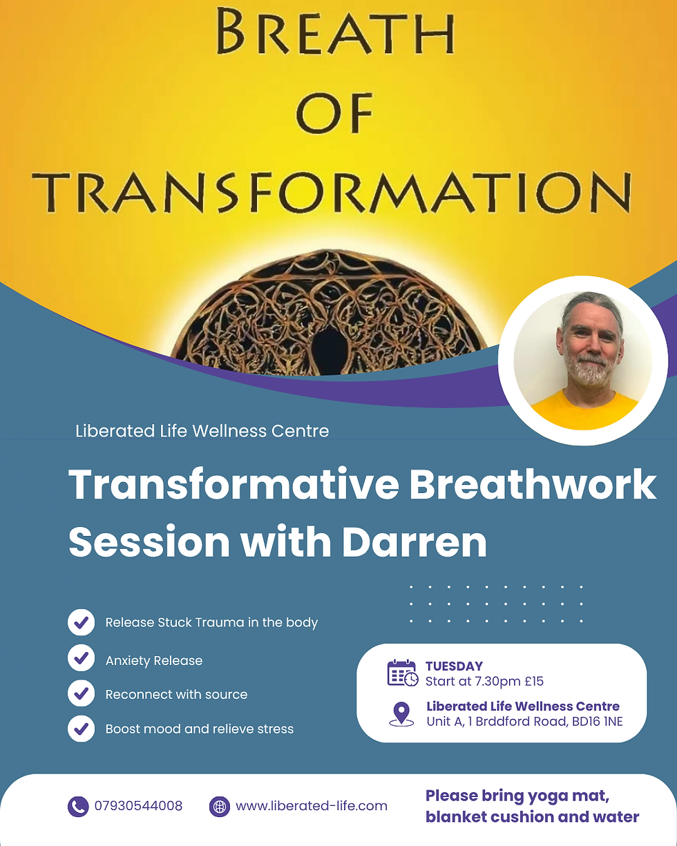 Transformative Breathwork Session with Darren of Breath of Transformation