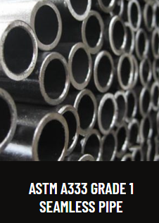 ASTM A333 Grade 1 is a specification for seamless and welded carbon and alloy steel pipe designed for low-temperature service. It covers nominal (average) wall thickness pipe primarily used in industrial applications where low temperatures and corrosive conditions are prevalent. Here’s an overview of ASTM A333 Grade 1 seamless pipe:

Chemical Composition (Percentage by Weight):

Carbon (C): 0.30% max
Manganese (Mn): 0.40 - 1.06%
Phosphorus (P): 0.025% max
Sulfur (S): 0.025% max
Silicon (Si): 0.10% min
Mechanical Properties:

Tensile Strength: Minimum 55,000 psi (380 MPa)
Yield Strength: Minimum 30,000 psi (205 MPa)
Elongation: Minimum 30%
Impact Requirements:

ASTM A333 Grade 1 requires Charpy V-notch impact testing at temperatures as low as -50°F (-45°C).
Heat Treatment:

ASTM A333 Grade 1 pipes are typically normalized at temperatures above 1700°F (925°C) and tempered to enhance toughness and prevent brittleness at low temperatures.
Manufacturing Process:

Produced using seamless or welded manufacturing processes to ensure uniformity in wall thickness and mechanical properties, crucial for applications requiring resistance to low temperatures.
Applications:

Oil and Gas Industry: Used in pipelines for transporting fluids at ultra-low temperatures, including natural gas and crude oil.
Power Generation: Suitable for piping systems in power plants operating in cold climates.
Chemical Processing: Used in equipment handling cryogenic fluids and chemicals.
Mining and Construction: Applied in environments where ambient temperatures drop significantly.
Standards:

ASTM A333: Standard Specification for Seamless and Welded Steel Pipe for Low-Temperature Service.
ASME SA333: Equivalent specification to ASTM A333, ensuring compliance with international standards.
Testing:

ASTM A333 Grade 1 steel pipes undergo various tests including hydrostatic testing, tensile testing, impact testing, flattening test, and bending test to ensure adherence to ASTM A333 specifications and performance under low-temperature conditions.
In summary, ASTM A333 Grade 1 seamless pipe is essential in industries requiring materials capable of withstanding extreme cold conditions. Its robust chemical composition, heat treatment, and manufacturing process ensure it meets stringent standards for reliability and durability in challenging low-temperature applications.