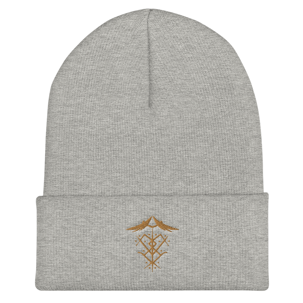 Thumbnail: "Ascended Masters Sigil"  Cuffed Beanie