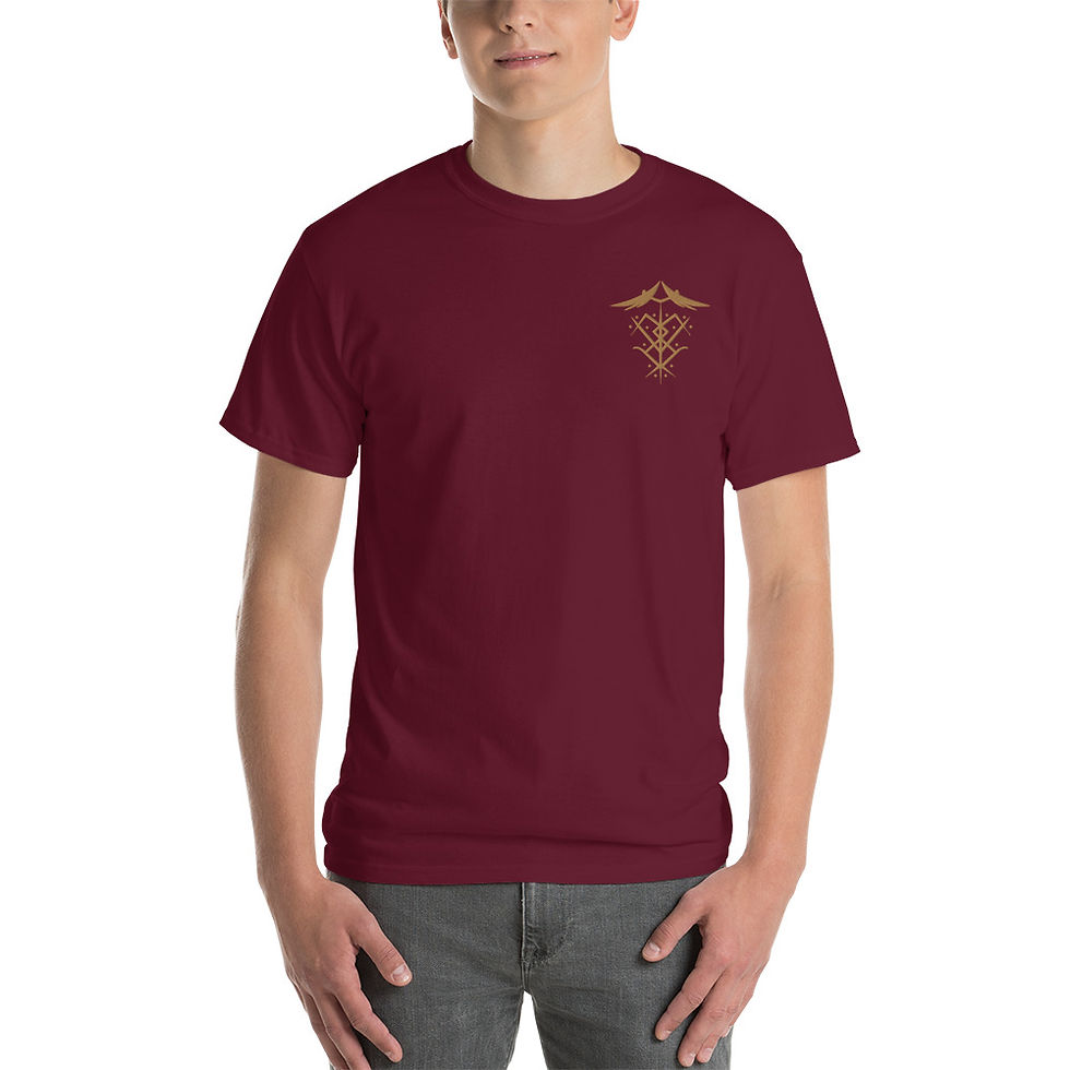 Thumbnail: "Ascended masters Embroidered Sigil" Short Sleeve T-Shirt