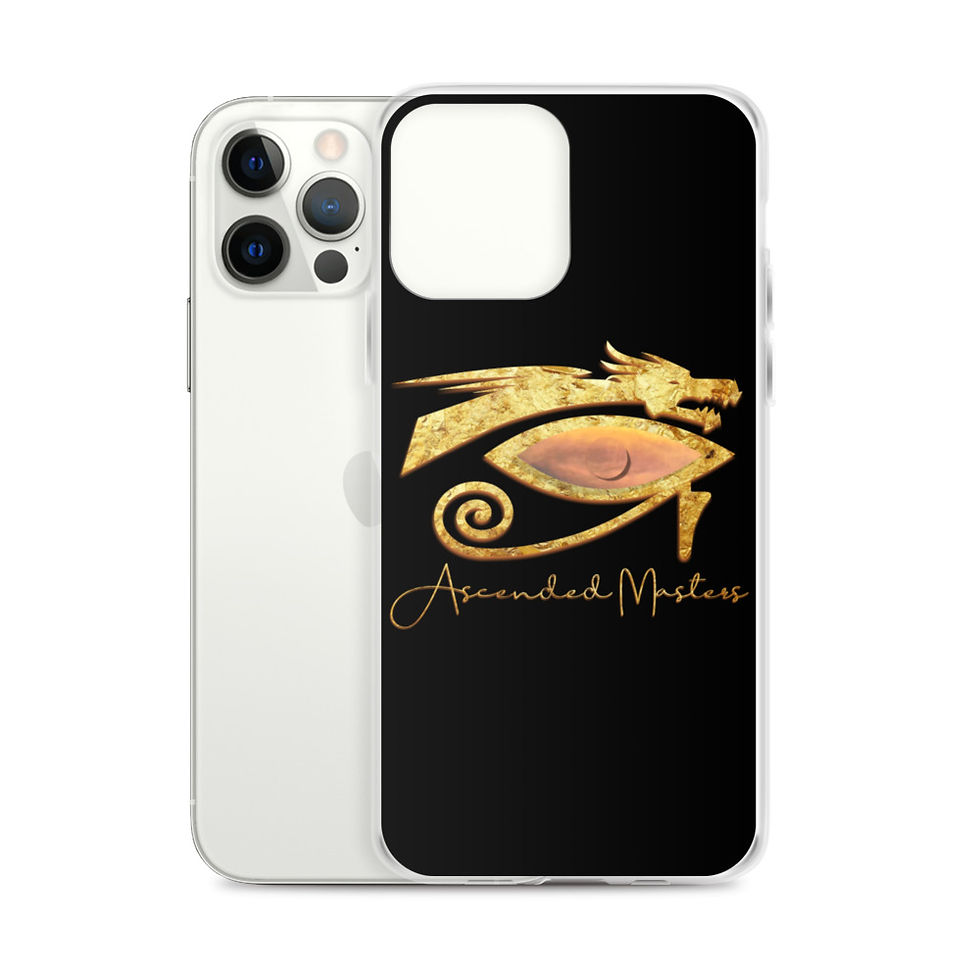 Thumbnail: "Ascended Masters" iPhone Case Black