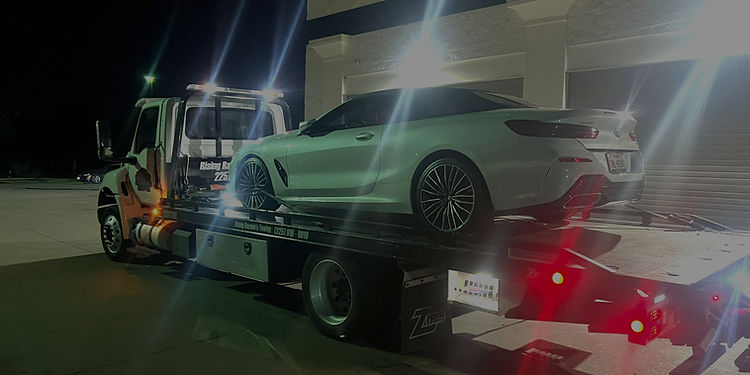 medium duty flatbed tow truck in Midlothian