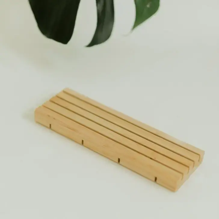 Thumbnail: XL Cedar Soap Tray | Handmade Soap Dish