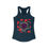 Thumbnail: Women's Ideal Racerback Tank With Print | Made in and sent from the US