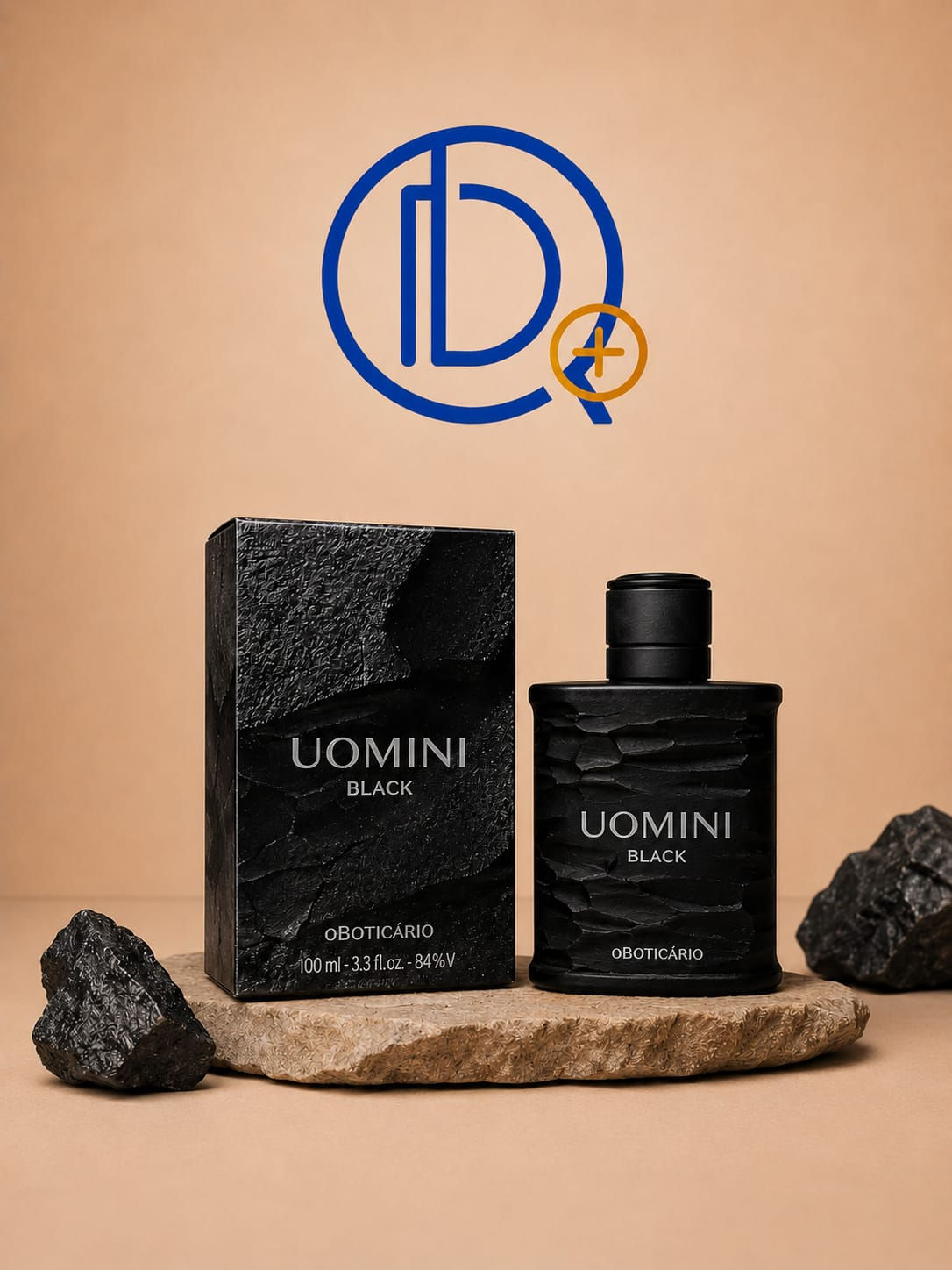Uomini Black Desodorante Colônia 100ml