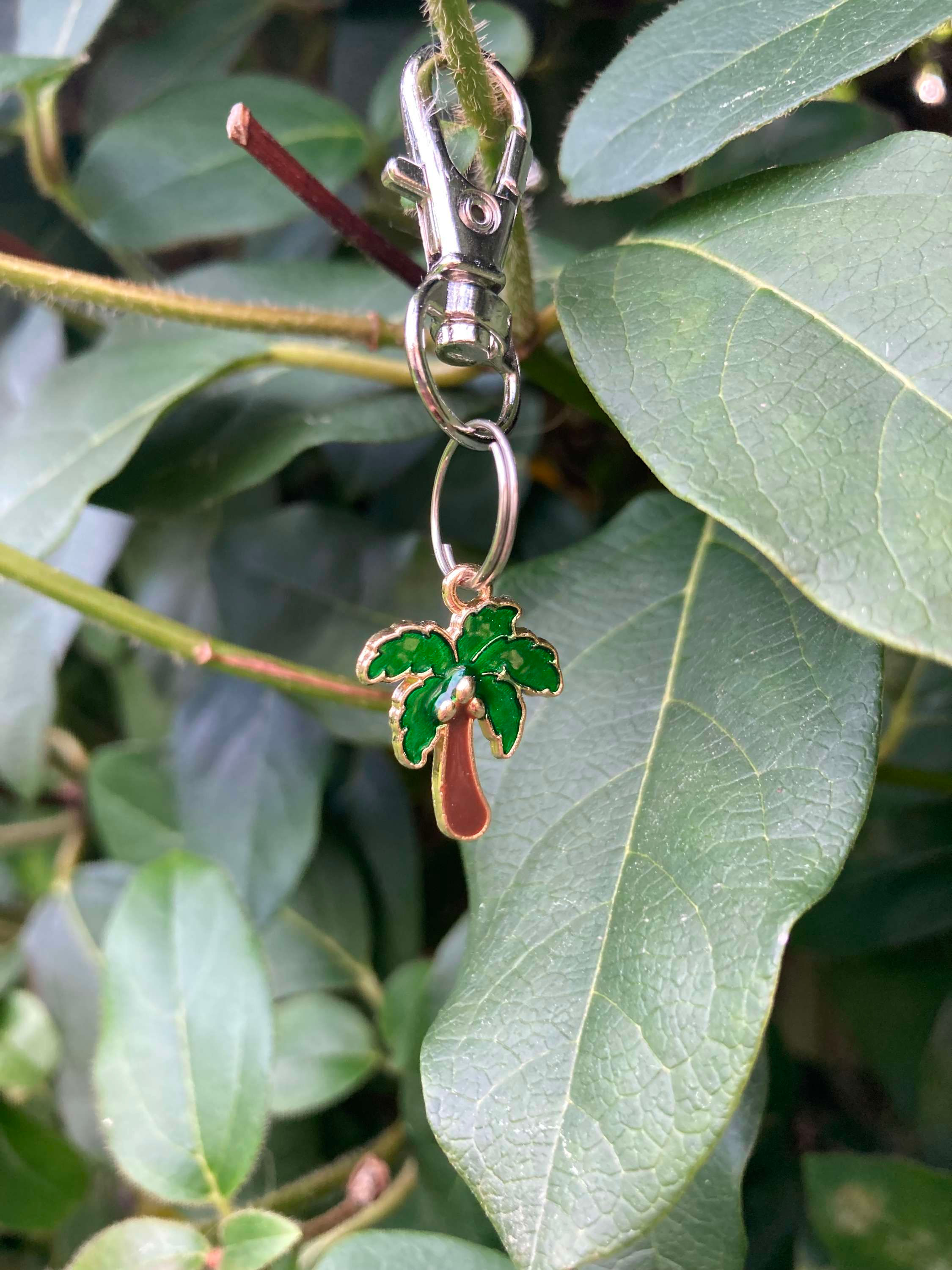 Palm tree charm