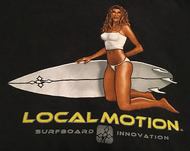 Local Motion Bikini Girl - Black