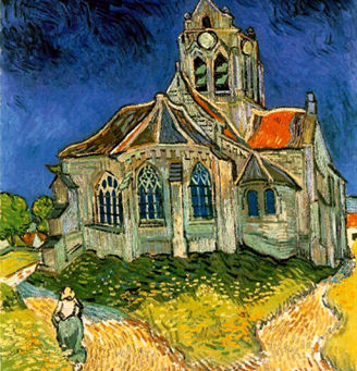 Die kerk by Auvers
