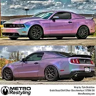 Orafol 970RA Gloss Amethyst Vinyl Wrap | 970RA-316