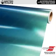 Orafol 970RA Gloss Green Blue Vinyl Wrap | 970RA-988